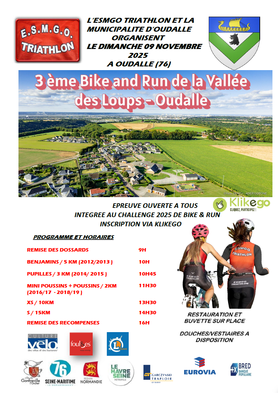 Bike & Run de la vallée des Loups - Oudalle